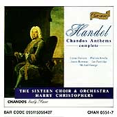 Handel: Chandos Anthems no 1-11 / Christophers, The Sixteen