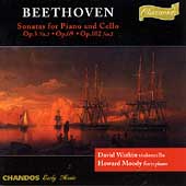 Beethoven: Cello Sonatas / David Watkin, Howard Moody