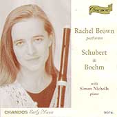 Rachel Brown performs Schubert & Boehm / Simon Nicholls
