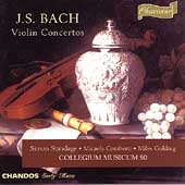 J.S.Bach: Violin Concertos / Standage, Collegium Musicum 90