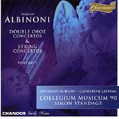 Albinoni: Double Oboe & String Concertos Vol 1 / Standage