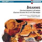 Brahms: Clarinet Quintet, Sonata / Hilston, Lindsay Quartet