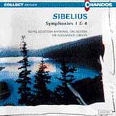 Sibelius: Symphonies 1 & 4 / Gibson, Royal Scottish NO
