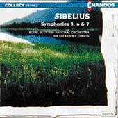Sibelius: Symphonies 3, 6 & 7 / Gibson, Royal Scottish NO