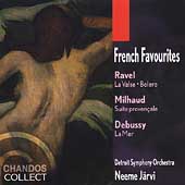 French Favourites - Ravel, Milhaud, Debussy / Jaervi, Detroit
