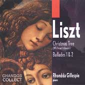 Liszt: Christmas Tree, Ballades / Rhondda Gillespie