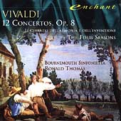Vivaldi: 12 Concertos Op 8 / Ronald Thomas, Bournemouth Vivaldi: 12 Concertos Op 8 / Ronald Thomas, Bournemouth