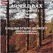 Bax: String Quartet no 1, etc / English Qt, McCabe, Kanga