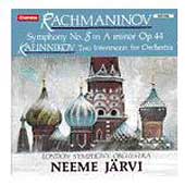 Rachmaninov: Symphony no 3; Kalinnikov / Jaervi, London SO