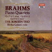 Brahms: The 3 Piano Quartets / Borodin Trio, Rivka Golani