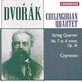 Dvorak: String Quartet no 7, etc / Chilingirian Quartet Dvorak: String Quartet no 7, etc / Chilingirian Quartet