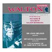 Walton - Music from the Olivier Films - Richard III, Macbeth / Marriner, Gielgud, ASMF Walton - Music from the Olivier Films - Richard III, Macbeth / Marriner, Gielgud, ASMF