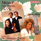 Mozart: Flute Quartets / Susan Milan, Chilingirian Quartet Mozart: Flute Quartets / Susan Milan, Chilingirian Quartet