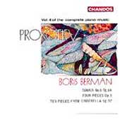 Prokofiev: Complete Piano Music Vol 4 / Boris Berman