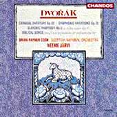 Dvorak: Carnival Overture, Biblical Songs, etc / Jaervi, Cook