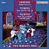 Debussy, Turina, Martin: Trios / Borodin Trio