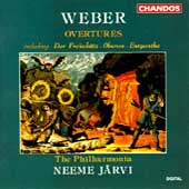 Weber: Overtures / Neeme Jaervi, The Philharmonia Weber: Overtures / Neeme Jaervi, The Philharmonia