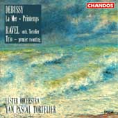 Debussy: La Mer, Printemps;  Ravel: Trio / Tortelier