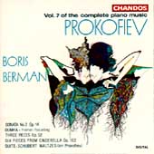 Prokofiev: Complete Piano Music Vol 7 / Boris Berman