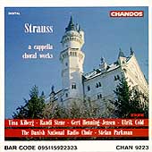 R. Strauss: A Capella Choral Works / Parkman, Danish NRC R. Strauss: A Capella Choral Works / Parkman, Danish NRC