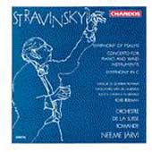 Stravinsky: Symphony of Psalms, Symphony in C / Neeme Jaervi