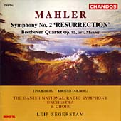 Mahler: Symphony No. 2;  Beethoven: Quartet / Segerstam