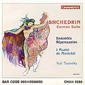 Shchedrin: Carmen Suite, etc / Turovsky, et al