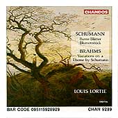 Schumann: Bunte Blaetter, Blumenstueck;  Brahms / Louis Lortie