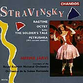 Stravinsky: Ragtime, Octet, Petrushka, etc / Neeme Jaervi