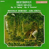 Beethoven: Spring Sonata, Kreutzer Sonata / Dubinsky, Edlina