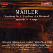 Mahler: Symphony no 8, etc / Segerstam, Danish NRSO