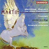 Martin: Symphonie, Symphonie Concertante, etc / Bamert