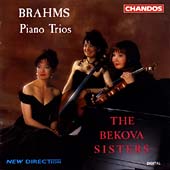 Brahms: Piano Trios 1 & 2 / The Bekova Sisters