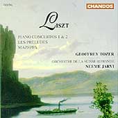 Liszt: Piano Concertos 1 & 2, etc / Tozer, Jaervi, et al
