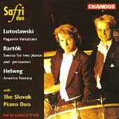 Lutoslawski, Bartok, Helweg / Safri Duo, Slovak Piano Duo