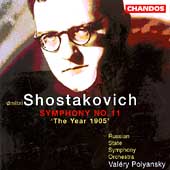 Shostakovich: Symphony no 11 / Polyansky, Russian State SO