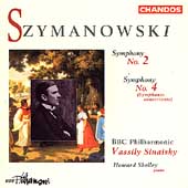 Szymanowski: Symphonies 2 & 4 / Sinaisky, BBC Philharmonic