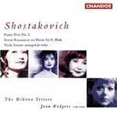 Shostakovich: Piano Trio no 2, etc / Rodgers, Bekova Sisters