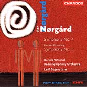 Norgard: Symphony no 4 & 5 / Segerstam, Danish National RSO