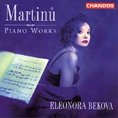 Martinu: Piano Works / Eleonora Bekova