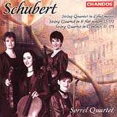 Schubert: String Quartets no 8, 9 & 10 / Sorrel Quartet Schubert: String Quartets no 8, 9 & 10 / Sorrel Quartet