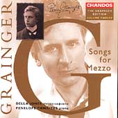 Grainger Edition Vol 12 - Songs for Mezzo / Jones, Thwaites
