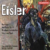 Eisler: Die Mutter, Four Pieces, etc / Fasolis, et al
