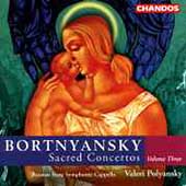 Bortnyansky: Sacred Concertos Vol 3 / Polyansky, et al