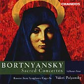 Bortnyansky: Sacred Concertos Vol 4 / Polyansky, et al