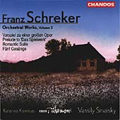 Schreker: Orchestral Works Vol 2 / Sinaisky, Karneus, et al