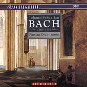 Classical Gallery - Bach: Famous Organ Works / Miklos Spanyi