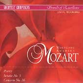 Greatest Composers - Mozart: Piano Sonata no 5, etc