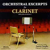 Orchestral Excerpts for Clarinet / Larry Combs