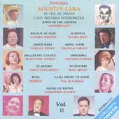 Agustin Lara, Su Voz, Su Piano...Vol. II